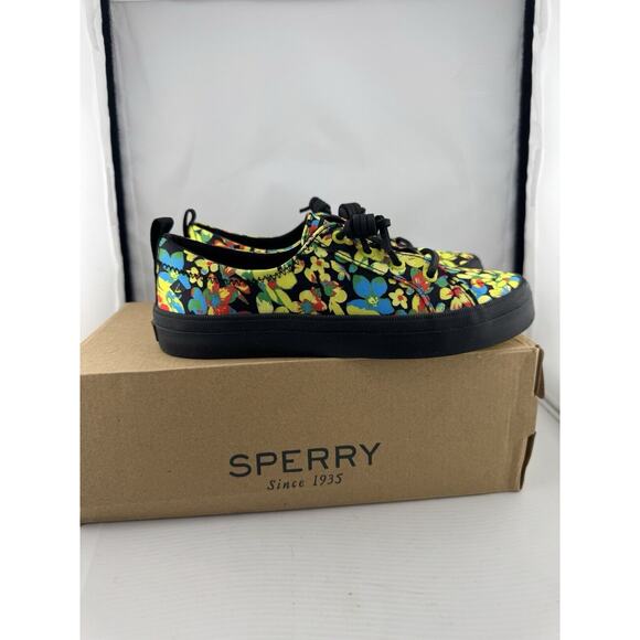 Sperry Women's Crest Vibe Floral Tokyo Sneakers Shoes Size 5.5M Memory Foam W/BX - Picture 7 of 10